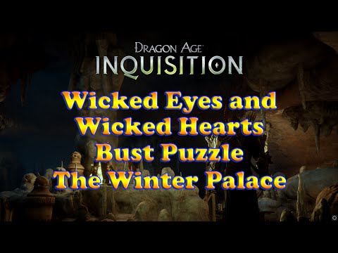 Dragon Age: Inquisition – Wicked Eyes and Wicked Hearts – Bust Puzzle – The Winter Palace