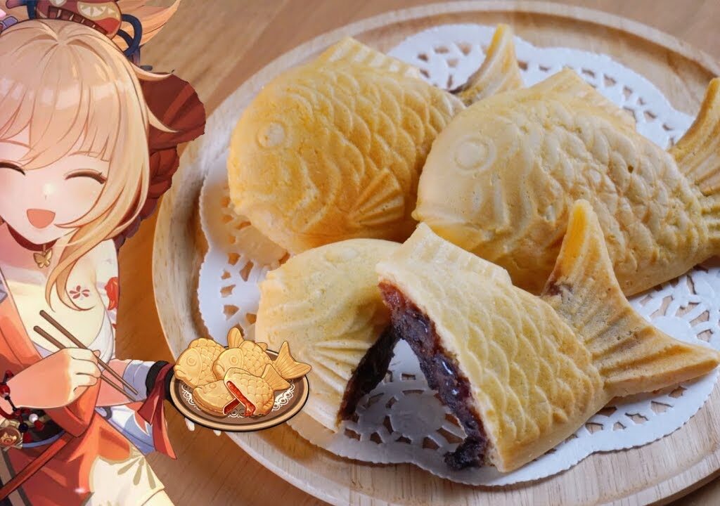 Genshin Impact: Yoimiya’s favorite Inazuma Snack “Taiyaki” | 原神料理 宵宮大好き「夕暮れの鯛焼き」再現