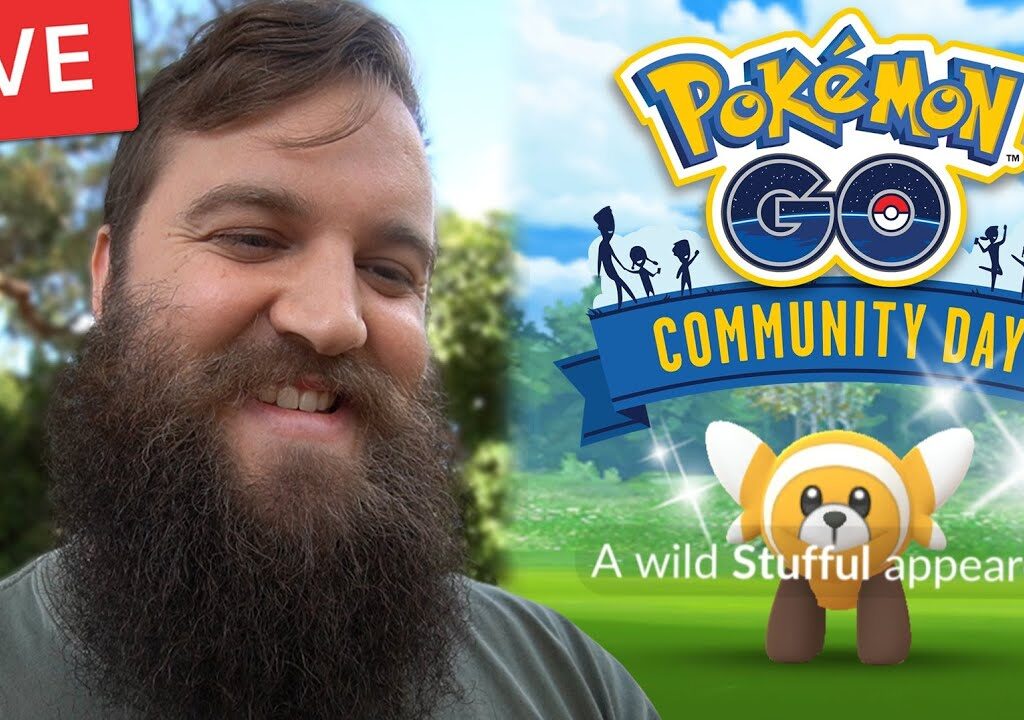 Stufful Community Day Live Shiny Hunt Pokemon Go