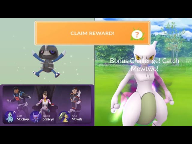 Saving Shadow Mewtwo while it last + New Rocket leader minions