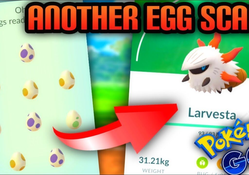 How to scam the Larvesta *SCAM* Even in Pokemon GO