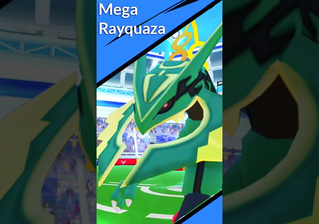 Mega Rayquaza in Pokémon GO!